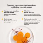 Naali Gummies Anti-Stress au Safran - Complément Sérénité 3 Naali Gummies Anti-Stress au Safran