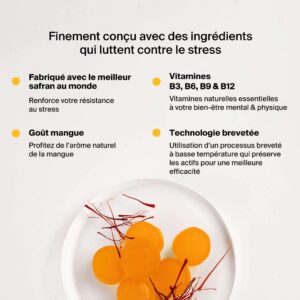 Naali Gummies Anti-Stress au Safran
