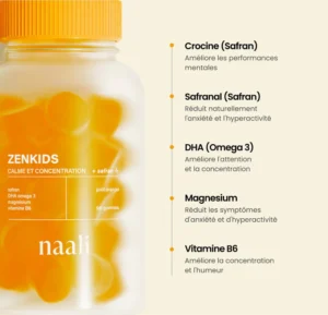 Naali ZenKids Gommes TDAH