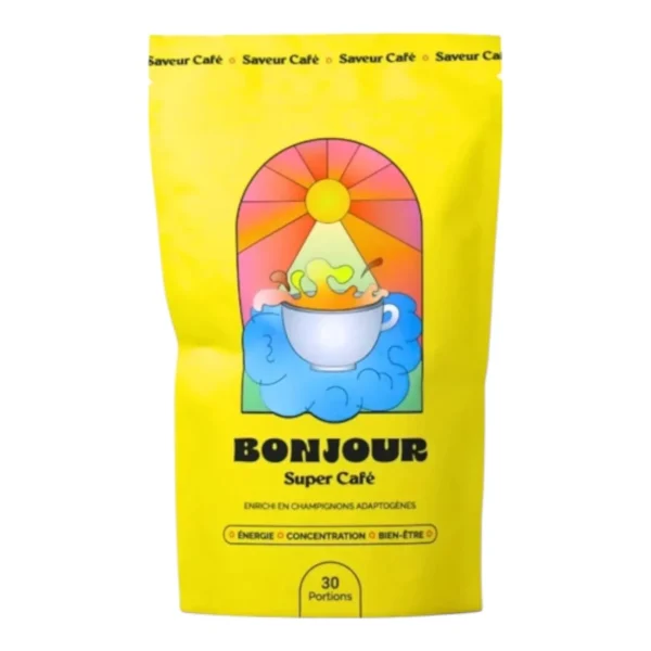 Bonjour Boisson Adaptogène Saveur Café 180g