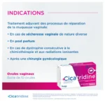 Cicatridine 10 Ovules Vaginaux 02