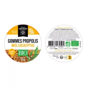DAYANG Gommes Propolis Miel Eucalyptus BIO
