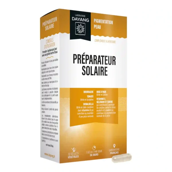 Dayang Préparateur Solaire 30 Gélules