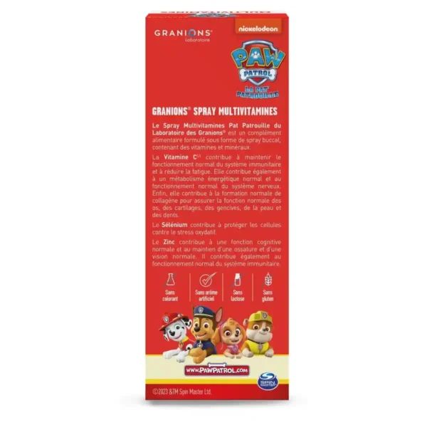 Granions Kid Multivitamines Pat Patrouille 02