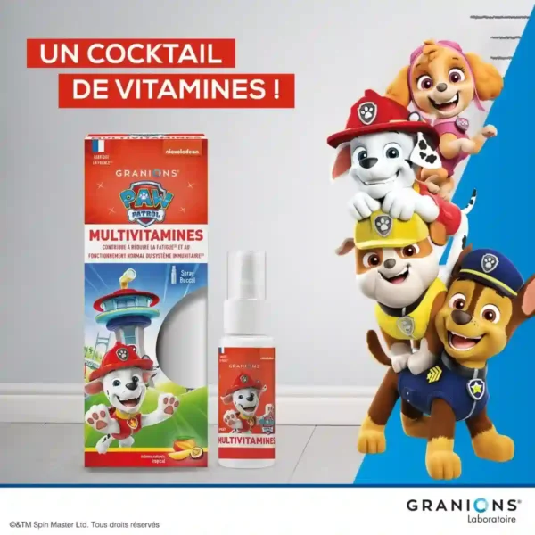 Granions Kid Multivitamines Pat Patrouille 05