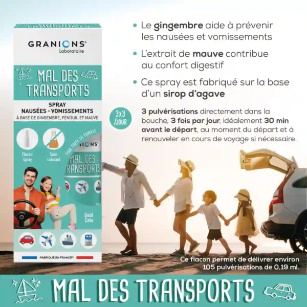 Granions Mal des Transports Spray 20 ml 05