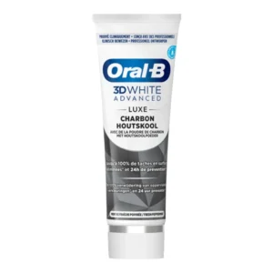 Oral-B 3D White Advanced Dentifrice Luxe Charbon 75ml