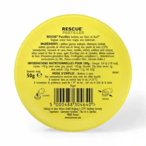 Rescue Bach Pastilles Saveur Fruits Rouges 50g-02