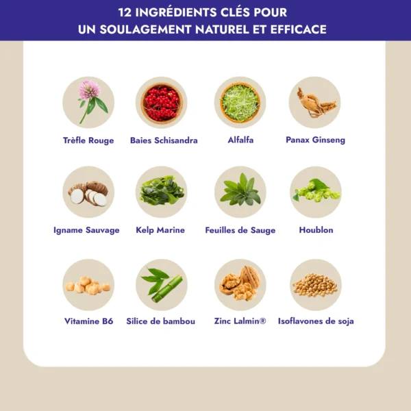UMA Harmonie Daily Menopause ingredients