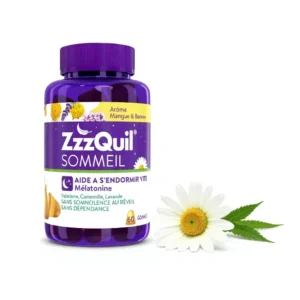 ZzzQuil Sommeil Mangue banane 60 gommes
