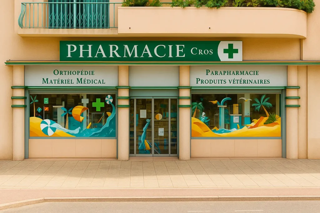 A Propos Pharmacie Cros à Hyères 1 pharmacie cros devanture