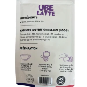 Pharmacie Hyéroise En Ligne 11 Ube Time - Poudre Ube 100 Pure et Naturelle-Ube latte