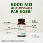 French Mush Complexe 5 Champignons Bio - Immunité & Tonus 4 French Mush Complexe 5 Champignons Bio-2